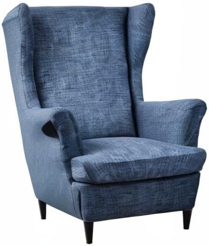 KRFOONN Wingback Chair Covers Slipcovers 2 Piece Stretch Wing Chair Covers - Image 8