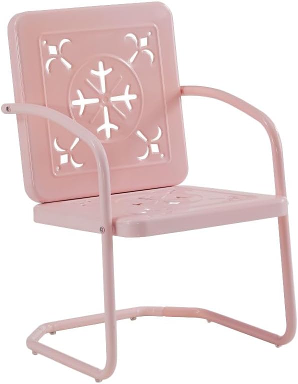 Crosley Furniture Azalea 2-Piece Outdoor Chair Set, Vintage Retro Metal Patio - Image 9