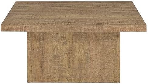 Coaster Home Furnishings Zetta Square Cocktail Living Room Coffee Table - Image 5