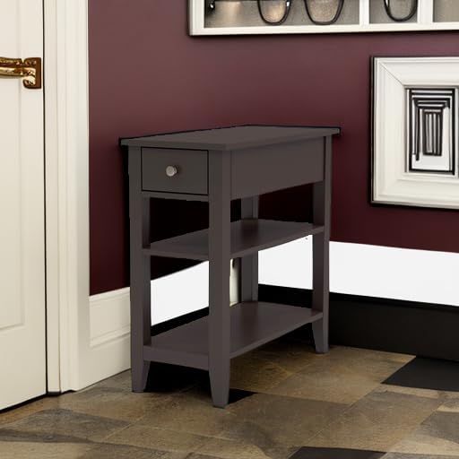ChooChoo Side Table Living Room, Narrow End Table - Image 5