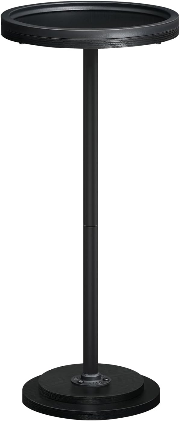 HOOBRO Small Round Side Table, Drink Table, Coffee Martini Table - Image 9