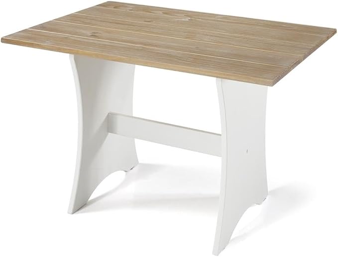 Riverbay Furniture Traditional Solid Wood Dining Nook Set - Image 8