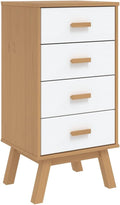 Scandinavian Style Bedside Table by Unknown