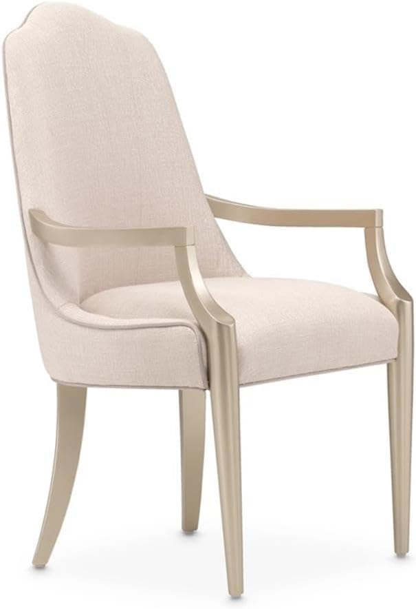 MICHAEL AMINI Malibu Crest 9-Piece Engineered Wood Dining Set in Blush - Image 10