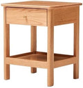 Snack Table Chinese Style Solid Wood Bedside Table Modern Minimalist Bedroom by Unknown