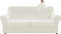ZNSAYOTX Oversized Velvet 3 Piece Couch Cover by ZNSAYOTX