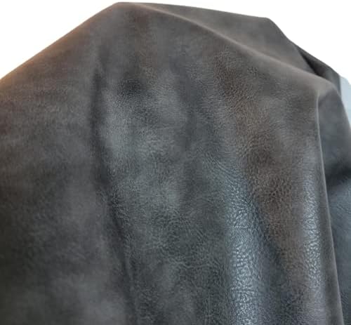 Soft Faux Vegan PU Leather by The Yard Synthetic Pleather 0.9 mm Nappa Yards by NATLeathers