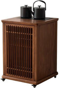 Sofas Chinese Style Wooden Sofa Side Table Tea Cabinet Mobile Tea Side Cabinet by Unknown