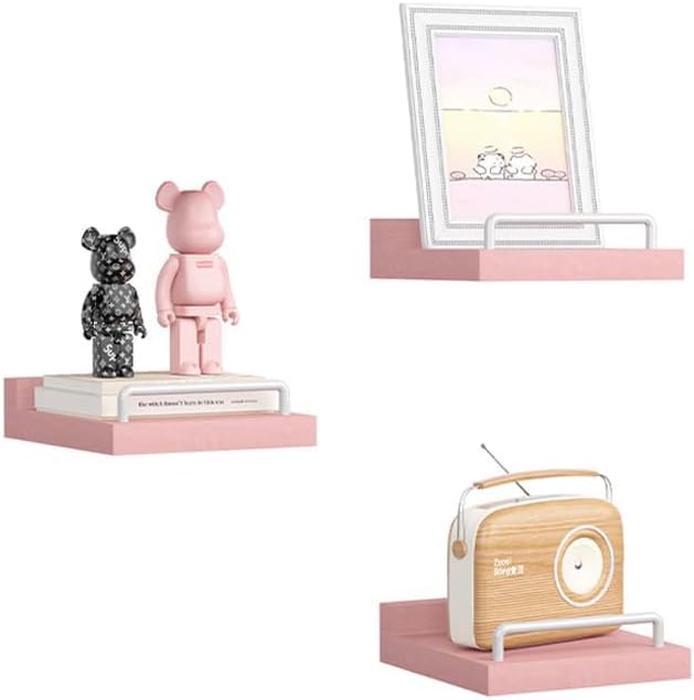 RYOFOBETTO Small Floating Shelf, 6X6 Inches Farmhouse Wall Shelves - Image 4