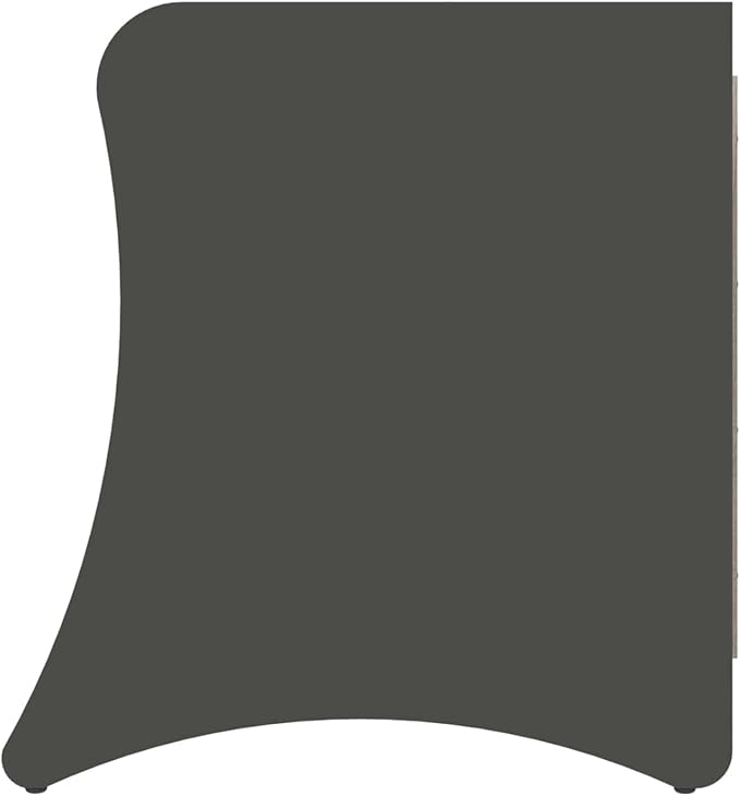 Eco Friendly Nightstand in Charcoal Gray Made from Sustainable Materials - Image 9
