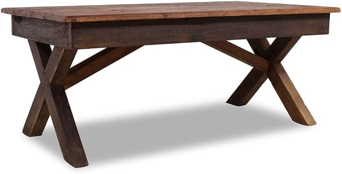 Eco-Friendly Living Room Table Cozy Farmhouse Decor Unique Rustic Coffee Table by Unknown