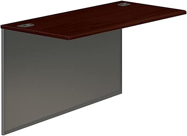 HON 38210NS 38000 Series Bridge, 48w x 24d x 29-1/2h, Mahogany Top, Charcoal - Image 5