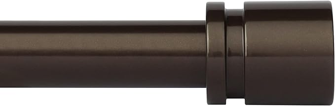 Byondeth Curtain Rods for Windows 16 to 240 Inches Adjustable Length 1 Inch by Byondeth