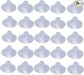18mm/0.7" Furniture Desk Glass Transparent Anti-Collision Suction Cups Sucker by bnafes
