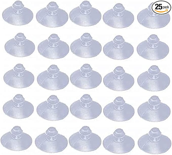 18mm/0.7" Furniture Desk Glass Transparent Anti-Collision Suction Cups Sucker by bnafes