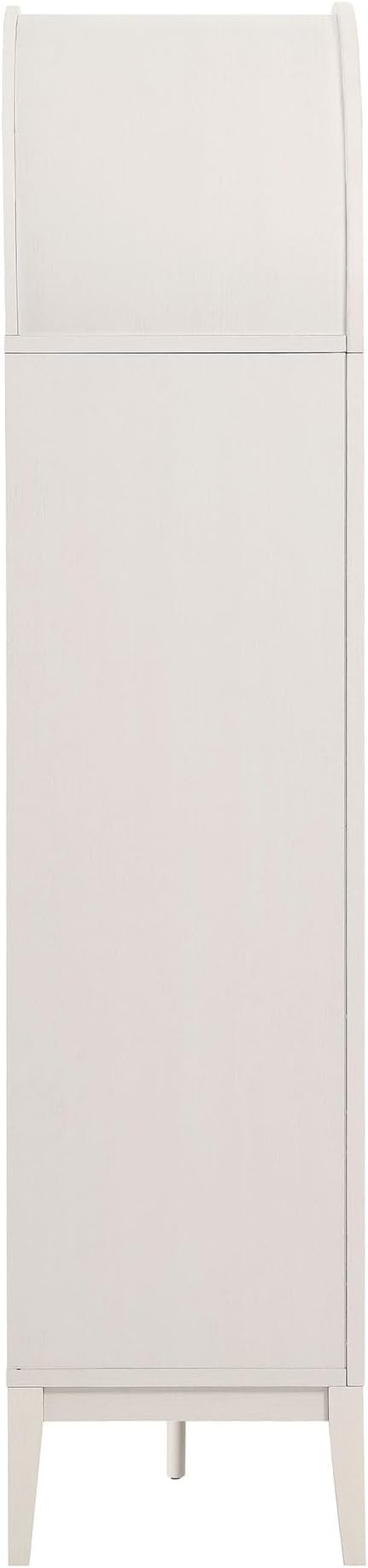 Modway Nolan Tall Arched Storage Display Cabinet in Ivory - Image 7