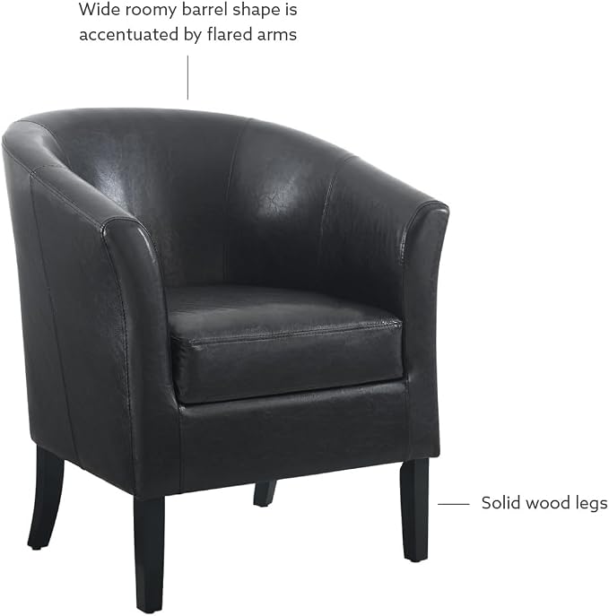 Linon Home Dcor Linon Home Decor Simon Club Chair - Image 5