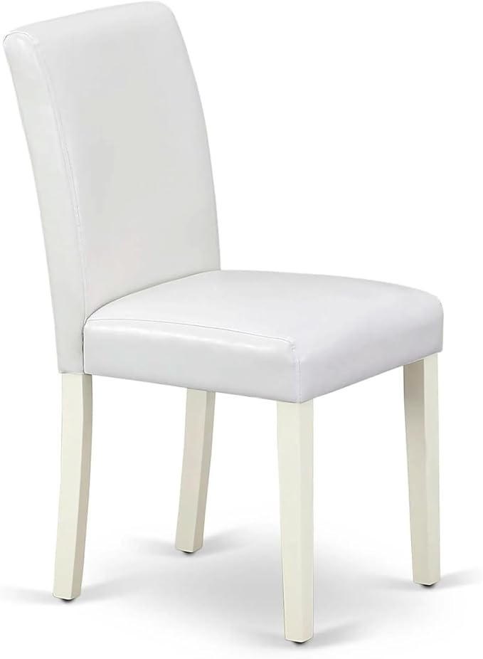East West Furniture ABP2T64 Abbott Classic Parson Dining Chairs - Image 5