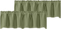 Chyhomenyc Blackout Valances for Windows, Short Window Valance Curtains for by Chyhomenyc