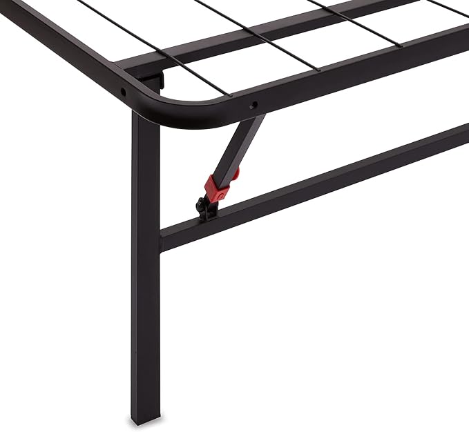 Amazon Basics Bed Frame with Ample Underbed Storage, Foldable Metal Platform - Image 7