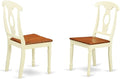 East West Furniture KEC-WHI-W Kenley Kitchen Dining Chairs by EastWestFurniture