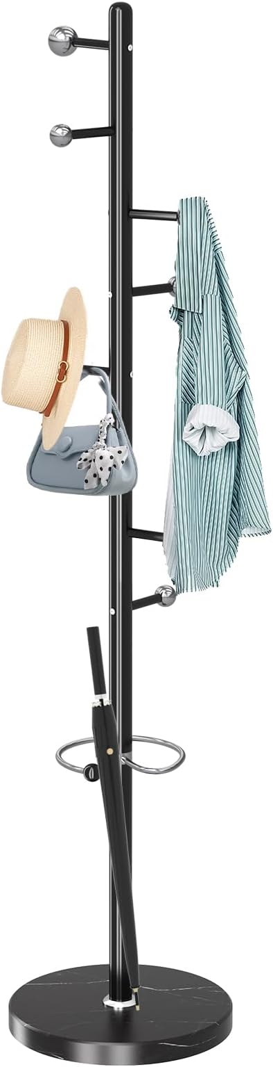 ZOZOE Metal Coat Rack Stand, Modern Coat Rack Freestanding by ZOZOECoatRackfreestanding