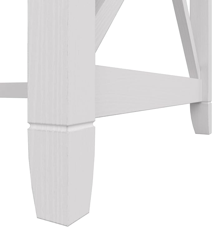 Bush Home Key West 48W Writing Desk in Pure White Oak - Image 6
