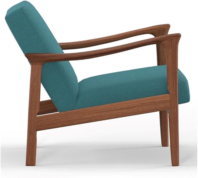Alpine Furniture Zephyr Lounge Chair in Turquoise - Image 5