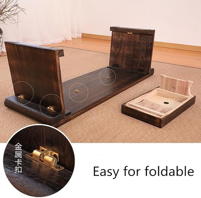 Coffee End Table Wooden Floor Table - Image 7