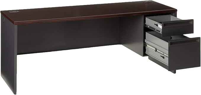HON 38856RNS 38000 72 by 24 by 29-1/2-Inch Single Right Pedestal Credenza - Image 5