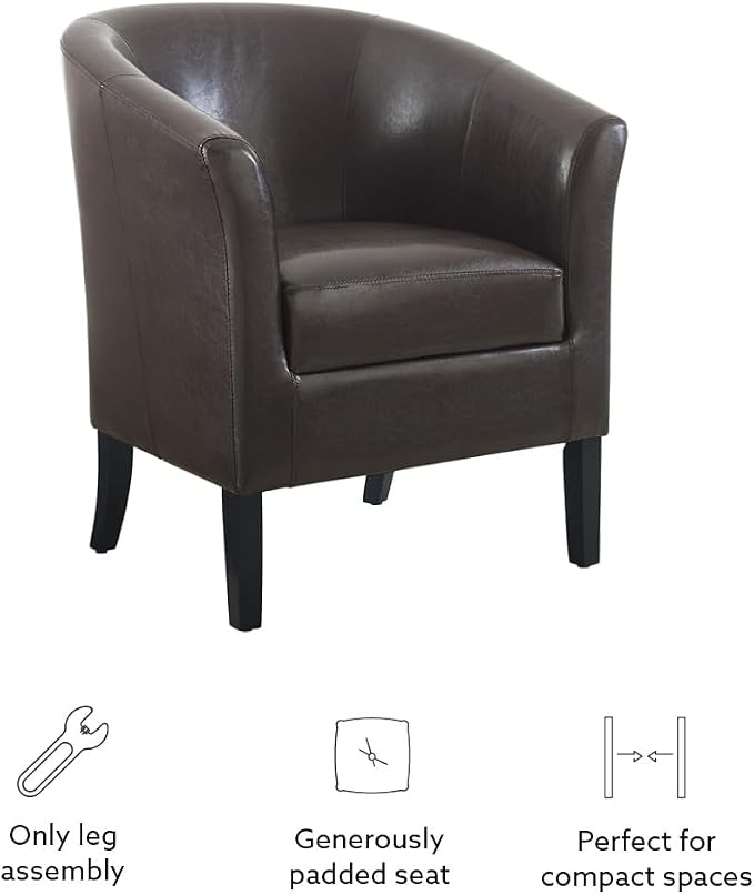 Linon Home Dcor Linon Home Decor Simon Club Chair - Image 11