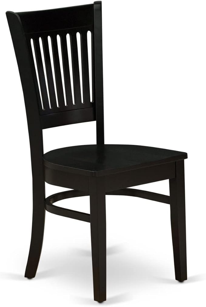 East West Furniture VAC-BLK-W Vancouver Dining Room Chairs by EastWestFurniture