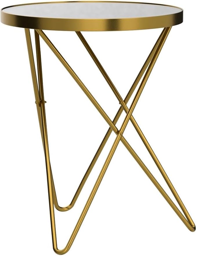 HLR Modern Round Side Table Set of 2, End Table - Image 6