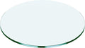 54" Round Tempered Glass Table Top by Unknown