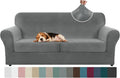 ZNSAYOTX Oversized Velvet 3 Piece Couch Cover by ZNSAYOTX