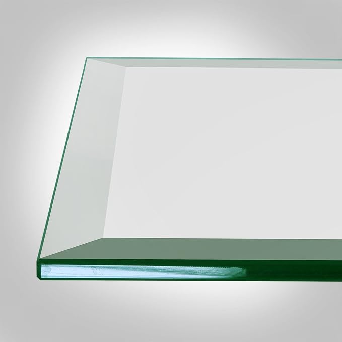 Dulles Glass 12 inch Square Glass Table Top - Image 5