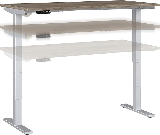 Bush Business Furniture 60-inch Electric Height Adjustable Standing Desk by BushBusinessFurniture
