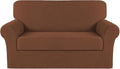 Turquoize Stretch Sofa Slipcover 2 Pieces Sofa Cover Couch Cover by Turquoize