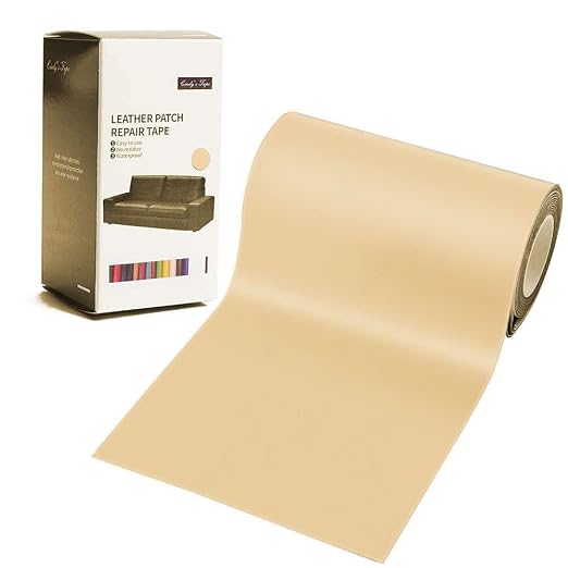 Cindy's Tape Leather Repair Patch Tape Beige Tan 4 x 60 inch Self Adhesive by Cindy%27s+Tape