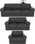 HunnmingRe Sofa Covers for 3 Cushion Couch Stretch Sofa and Loveseat Covers Set by HunnmingRe