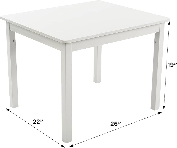 Humble Crew Kids Table and Chair Set, Toddler Activity Table - Image 4