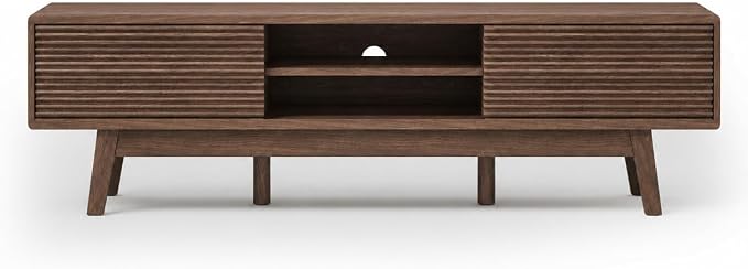TOLEAD 59" TV Console, Mid Century Modern TV Stand - Image 7