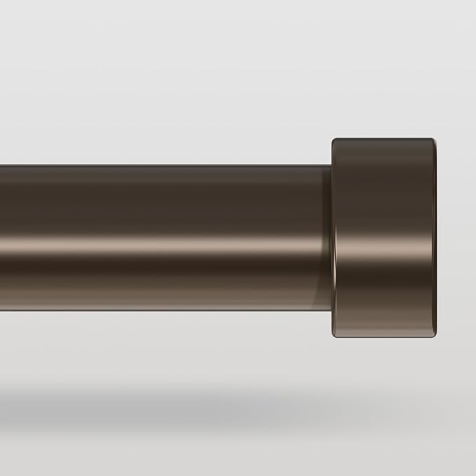 VOIIY Bronze Curtain Rods for Windows 28 to 48 Inch, Size:30-60 Inch, Antique by VOIIYCurtainRods