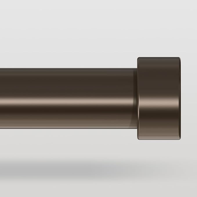 VOIIY Bronze Curtain Rods for Windows 18 to 42 Inch, Size:18-42 Inch, Antique by VOIIYCurtainRods
