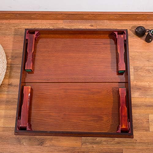 DAMEDAI Square 80X80cm Korean Floor Table Folding Legs Luxury Antique Home - Image 6