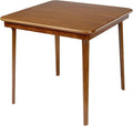 Stakmore Classic Straight Edge Square Folding Card Table 32x32 by Stakmore