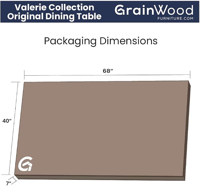Grain Wood Furniture Valerie Original Solid Wood 63" Dining Table - Image 9