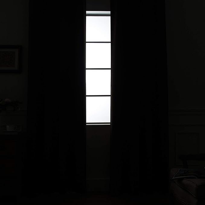 Yakamok 63 Inch Length 100% Blackout Curtains - Image 8