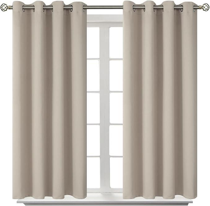 BGment Room Darkening Curtains 54 Inches Long by BGment
