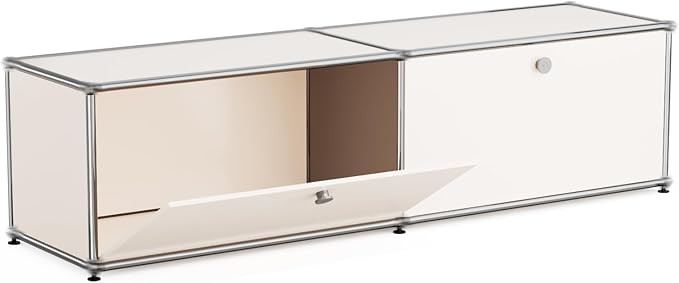 Modern Storage Cabinet Sideboard Versatile Free-Standing Organizer Cabinets - Image 5